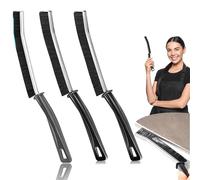 Norhogo 3PCS Crevice Gap Cleaning Brush Tools, Multifunctional Window Slots and Brushes, Window Groove Brush Clean The Dead Corners Of Bathroom Kitchen Tiles, Cleaning Brushes for Home Kitchen