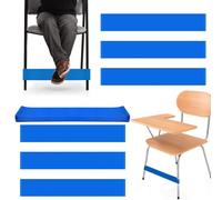 Norhogo 6 Pack blue Chair Bands for Kids with Fidgety Feet, Stretch Foot Band, Chair Bands for Sensory ADHD ADD Autism, Chair Bands for Classroom Home Chairs, Circumference 60 cm