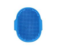 Norhogo Dog Brush Cat Brush Grooming Brush with Massage Effect Dog Cat Bath Brush Comb with Ergonomic Handle for Brushing Out Loose Hair, Dust and Dirt (Blue)