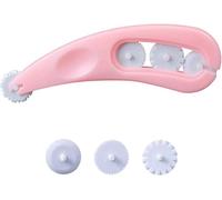 Norhogo Dough Wheel Wavy Cutting Wheel Pastry Cutter and Edges Decorator, Cake Mould Roller Cutter for Fondant Flowers Fondant Ribbon Cutter Modelling Tool for Cake Decoration