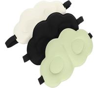 Norhogo Set of 3 sleeping masks, eye mask, home accessory, sleep mask, eye protection for the night, blinders, sleeping eye mask, sleeping eye mask, fabric office accessories