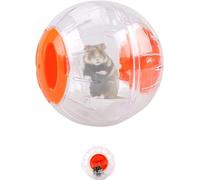 Norhogo Transparent Hamster Running Ball, Jogging Ball, Hamster Ball, Hamster Run Ball, Hamster Wheel Exercise Ball, Activity Toy, Fitness Ball for Hamsters, Small Animals and Mice, Plastic, 12 cm