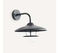 Noria Metal Exterior / Bathroom Wall Light Black