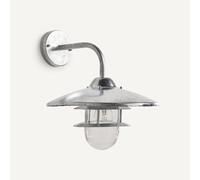 Noria Metal Exterior / Bathroom Wall Light galvanised metal
