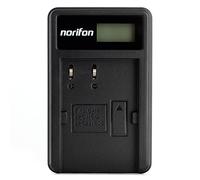 Norifon BP-511 LCD USB Charger for Canon EOS 10D, 20D, 30D, 40D, 50D, D60, MV630i, MV700, MV730i, Optura Pi, Xi, ZR10, ZR60, PowerShot G5 Camera and More