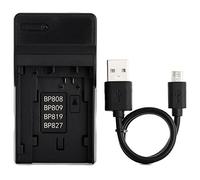 Norifon BP-808 USB Charger for Canon FS100, FS200, FS300, LEGRIA HF G10, LEGRIA HF G25 Camera and More