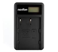 Norifon D-LI50 LCD USB Charger for Pentax K10, K10D, K10D GP, K10D Grand Prix, K20D Camera and More