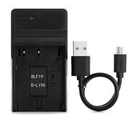 Norifon D-Li90 USB Charger for Pentax 645D, 645Z, K-01, K-3