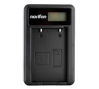 Norifon EN-EL5 LCD USB Charger for Nikon Coolpix 3700, 4200, 5200, 5900, 7900, P100, P3, P4, P500, P5000, P510, P5100, P520, P6000, P80, P90, S10 Camera and More