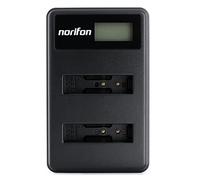 Norifon LI-50B Dual Channel LCD USB Charger for Olympus D-750, SH-21