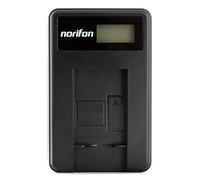 Norifon LP-E12 LCD USB Charger for Canon EOS 100D, EOS M, EOS M2, EOS Rebel SL1 Camera and More