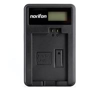 Norifon LP-E5 LCD USB Charger for Canon EOS 1000D, EOS 450D, EOS 500D, EOS Kiss F, EOS Kiss X2, EOS Kiss X3, EOS Rebel T1i, EOS Rebel XS, Xsi Camera and More