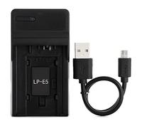 Norifon LP-E5 USB Charger for Canon EOS 1000D, EOS 450D, EOS 500D, EOS Kiss F, EOS Kiss X2, X3, EOS Rebel T1i, XS, Xsi Camera and More