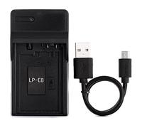 Norifon LP-E8 USB Charger for Canon EOS 550D, EOS 600D, EOS 650D | Compaitible with Canon EOS 700D, EOS Kiss X4, X5, X6i, EOS Rebel T2i, T3i, EOS Rebel T4i, T5i Camera