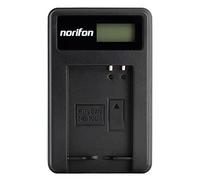 Norifon NB-10L LCD USB Charger for Canon G3X, PowerShot G1 X, G15, G16