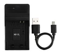 Norifon NB-10L USB Charger for Canon G3X, PowerShot G1 X, G15, G16, SX40 HS, SX50 HS, SX60 HS Camera and More