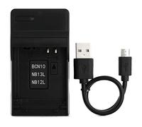 Norifon NB-12L USB Charger for Canon Legria mini X, Mini X, PowerShot G1X Mark II, N100 Camera and More