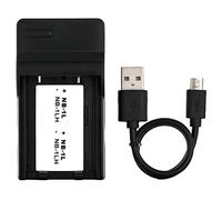 Norifon NB-1L USB Charger for Canon Digital IXUS 300, 320, 330, 400, 430, 500, V, V2, V3, IXY Digital 200, 300, 400, 430, 450, 500, S230, S330, PowerShot S300, S330, S410, S500 Camera and More
