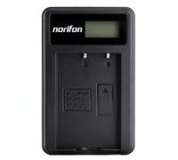 Norifon NP-60 LCD USB Charger for Fujifilm FinePix 50i, 601, F401 | Compatible with Fujifilm FinePix F401 Zoom, F410, F410 Zoom, F601, F601 Zoom, M603, M603 Zoom