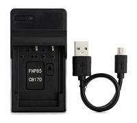 Norifon NP-85 USB Charger for Fujifilm FinePix SL1000, SL240, SL245, SL260, SL280, SL300, SL305 Camera and More