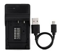 Norifon NP-BD1 USB Charger for Sony Cyber-shot DSC-P100, DSC-P120 | Compaitible with Sony Cyber-shot DSC-P150, DSC-P200, DSC-T5, DSC-T50, DSC-T500, DSC-T70, DSC-T75, DSC-T77, DSC-T9 Camera