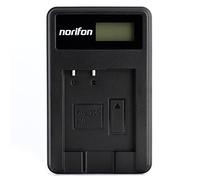 Norifon NP-BN1 LCD USB Charger for Sony Cyber-shot DSC-T110, DSC-T99, DSC-TF1, DSC-TX30, DSC-TX20, DSC-TX200V, DSC-TX10, DSC-TX9, DSC-TX5, DSC-WX80, DSC-W620, DSC-WX9, DSC-WX150 Camera and More