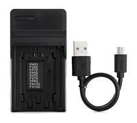 Norifon NP-FH50 USB Charger for Sony DCR-DVD108, DCR-DVD610 | Compaitible with Sony DCR-DVD105, DCR-HC21, DCR-HC52, DCR-HC38, DCR-SR45, DCR-SR47, DCR-SX85, DCR-SX45, DCR-SX44 Camera