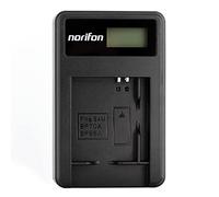 Norifon SLB-70A LCD USB Charger for Samsung AQ100, DV100, DV101, DV150F, DV90, ES80, ES90, ES95, SL605, PL120, TL105, TL110, TL205, WB30F, WP10 Camera and More