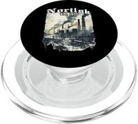 Norilsk Est. 1935 - Industrial Skyline Vintage City Dystopia PopSockets PopGrip for MagSafe