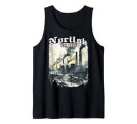 Norilsk Est. 1935 - Industrial Skyline Vintage City Dystopia Tank Top