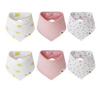 norinori Baby Muslin Bandana Bibs Baby Drool Bibs 8Pack 100% Cotton Ultra Soft Super Absorbent Bandana Bibs for Unisex Boys Girls for Teething and Drooling