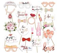 Norinoya Bride To Be Photo Booth Props, Wedding Party Supply Decorations, Photo Booth Props Set