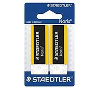 Noris 3 x STAEDTLER 526 N20BK2 - Pack of 1 blister with 2 erasers