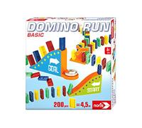 Noris 606062022 Domino Run Basic - Set of 200 Stones and a Ramp for an Impressive Parcour, from 3 Years