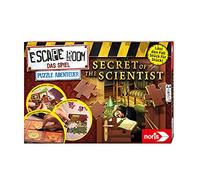 Noris 606101966 - Escape Room Secret of the Scientist - Puzzle Adventures - Family and Board Game for Puzzle Fans with 3 Cases, from 14 Years