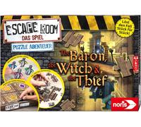 Noris 606101976 Escape Room Puzzle Adventure, The Baron, The Witch & The Thief