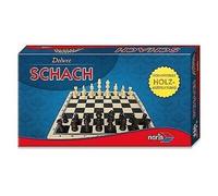 Noris 606108014 - Classic Games - Deluxe Wood - Chess - New