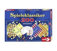 Noris 606111687 classic game with 200 playing options such as skat, mill, lady, backgammon or just no excitement, for 1 to 6 players from 6 years