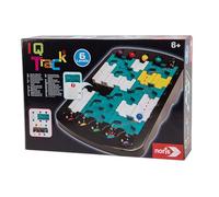 Noris 606134747 - IQ Track Game (Logic Game from 6 Years) - Refined Marble Run Challenge for 1 Person with 6 Difficulty Levels Including Solutions, Thinking Game for Children and Adults