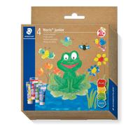 Noris® 881 Finger Paint Set With 4 Pieces Assorted Quick Drying
