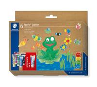 Noris® 881 Finger Paint Set With 6 Pieces Assorted Quick Drying