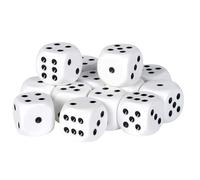 Noris games 606154361 15 White Plastic Eye Cube