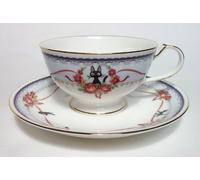 Noritake Kiki's Delivery Service JIJI Tea Cup Sorcerer Pink