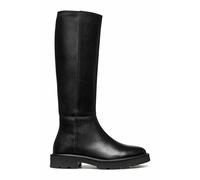 Norize Flat Knee-High Boots Black