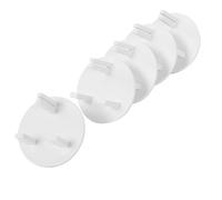 Norjews 20 Pack Plug Socket Covers UK, Child Safety Plug Socket Sovers Baby UK, Socket Protectors for Sockets UK - White