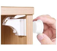 Norjews Child Safety Magnetic Cupboard Locks [10 Locks & 2 Keys] - Baby Safety Proofing Cupboard Catches and Locks, No Screws or Drilling, Easy Install in Seconds, Protect Kids & Baby Proof Your Home