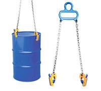 NORJIN Chain Drum Lifter, 2000 lbs Capacity Durable Vertical Hoist for Plastic and Metal Drums