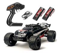 Norkbeng 1:8 Scale All Terrain Off-Road RC Car, 45KM/H High Speed Monster Truck with 2.4 GHz Remote Control, Two Rechargeable 2600mAh Batteries, Racing Car Toys Giftsfor Adults Boys