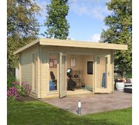 Norland Banbury - 3.09M X 3.99M - 28mm Wall Logs