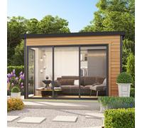 Norland Charnwood 5 - 3.6M X 2.4M - 44mm Wall Logs